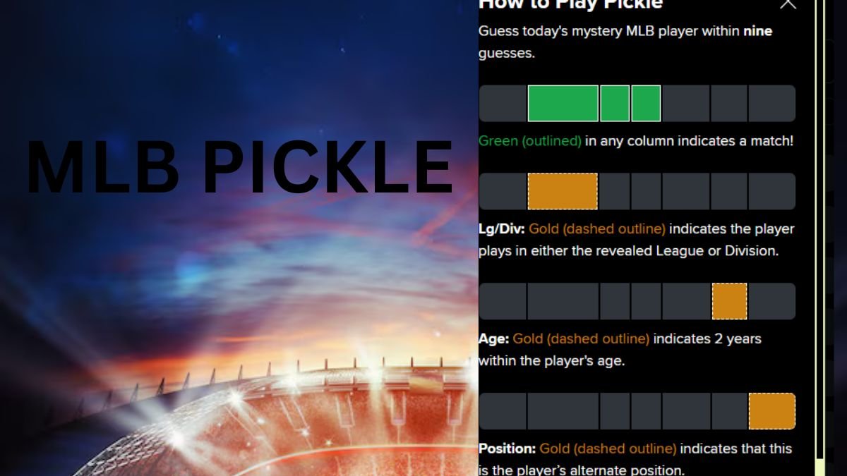 MLB Pickle