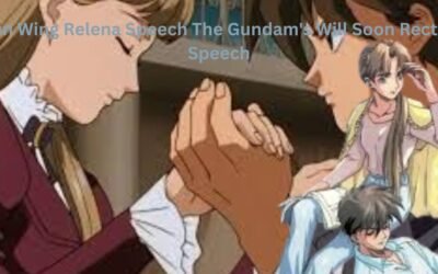 Gun Wing Relena Speech The Gundam's Will Soon Rectify Speech