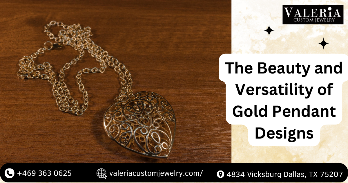 The Beauty and Versatility of Gold Pendant Designs