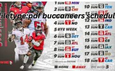 filetype:pdf buccaneers schedule Download the 2024 Buccaneers Schedule