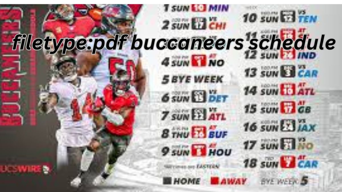 filetype:pdf buccaneers schedule Download the 2024 Buccaneers Schedule