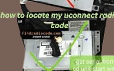 How to Locate My Uconnect Radio Code