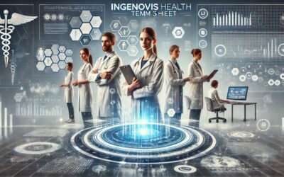 A detailed representation of the Ingenovis Health temr sheet showcasing healthcare staffing and resource planning tools.